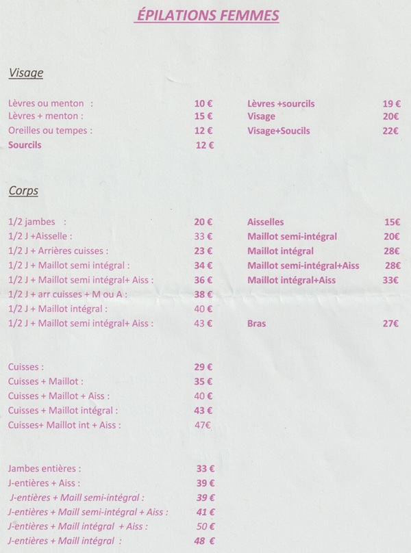 Institut de Beauté Anthena - Plouzane Brest Saint Renan